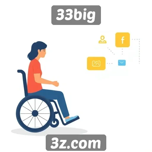 Acessibilidade no site 33big é destaque